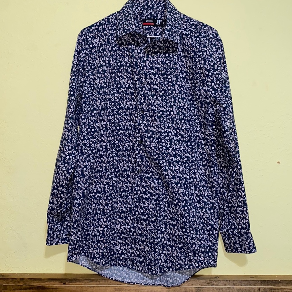J. Ferrar Long Sleeve Button Down Shirt